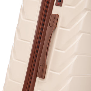 Set 3PCs 20'/24'/28' ABS Spinner Wheel Luggage - Beige