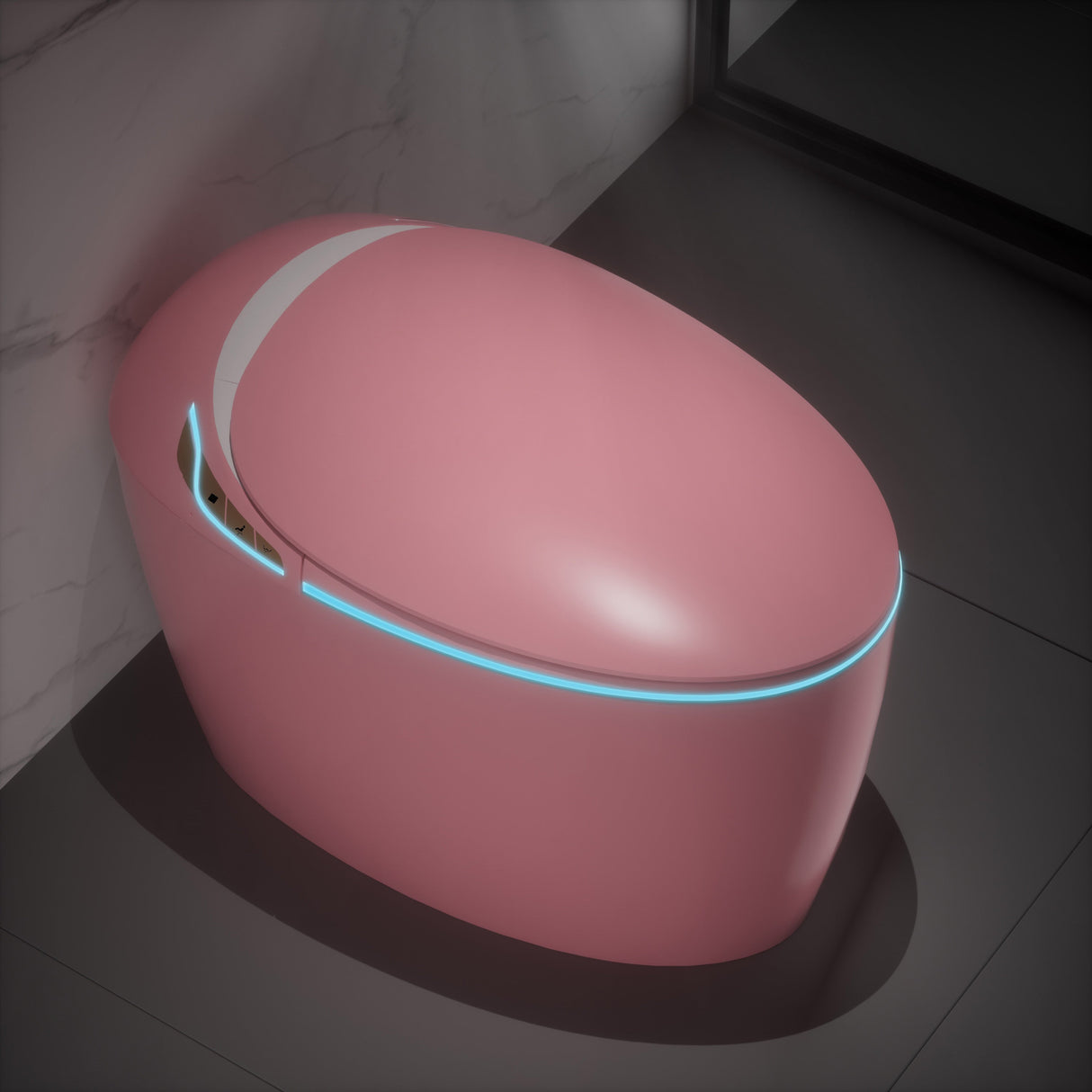 Unique Smart Toilet with Bidet Built-In