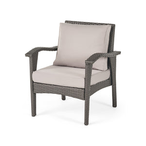 Honolulu Grey Club Chair Set of 2