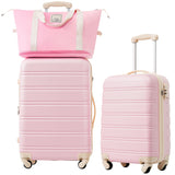 Hardshell Luggage Sets 2 Pieces with Bag Spinner Suitcase and TSA Lock