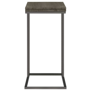 Mortimer - Snack Table With Expandable Top - Gray