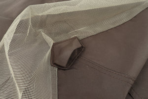 10x10 Ft Outdoor Patio Gazebo Replacement Canopy - Brown