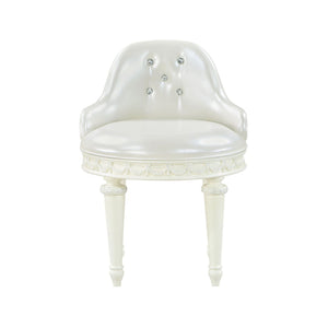 Dorothy - Vanity Chair With Swivel Chair Only - Ivory