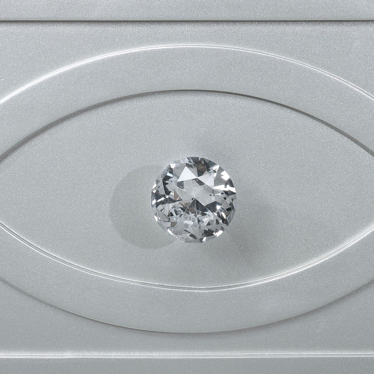 Arabesque - 6 Drawer Dresser With Mirror - Silver