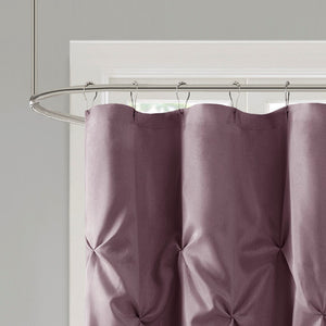 Tufted Semi-Sheer Shower Curtain