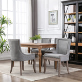 A&A Furniture Ultra Side Dining Chair Set of 2