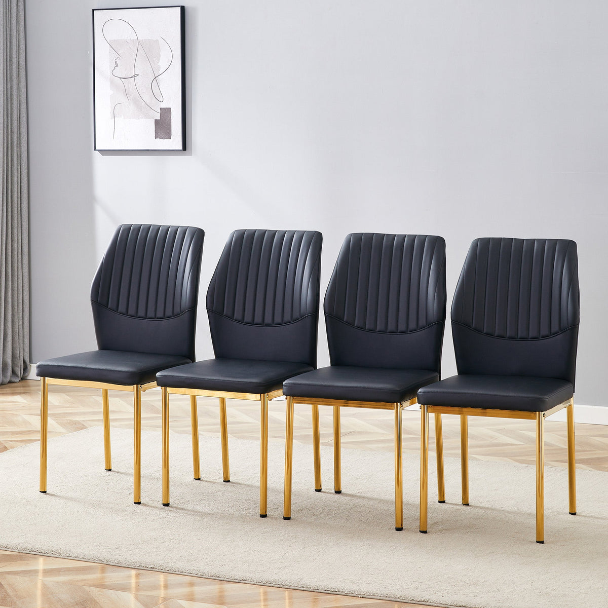 4-Piece Set of Premium Seating for Dining