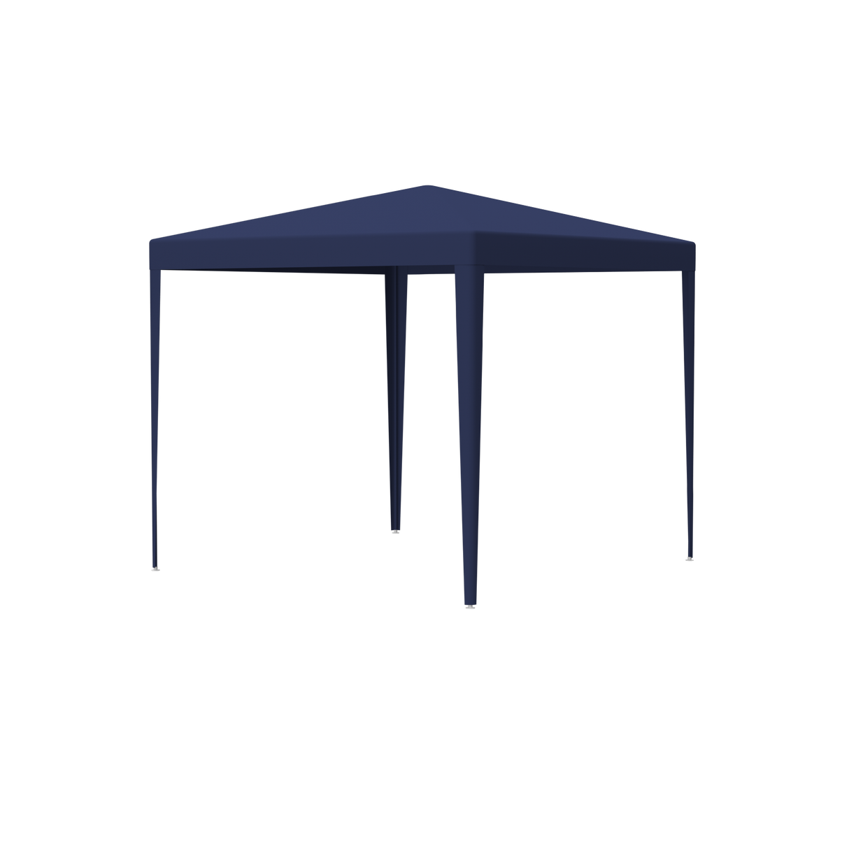 10'x10' Party Tent Outdoor Heavy Duty Gazebo Wedding Canopy with 4 Removable Walls, Blue