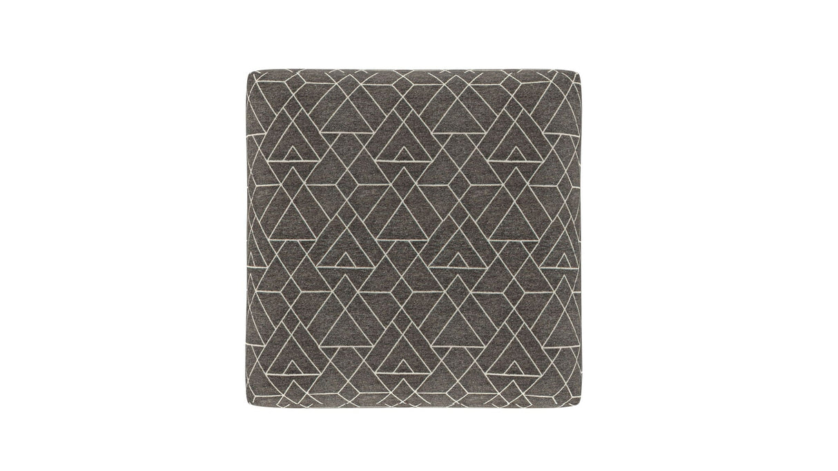 Reddington - Cocktail Ottoman - Umber