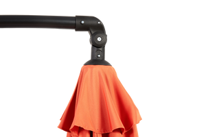 10ft Offset Hanging Market Patio Umbrella with Easy Tilt Adjustment