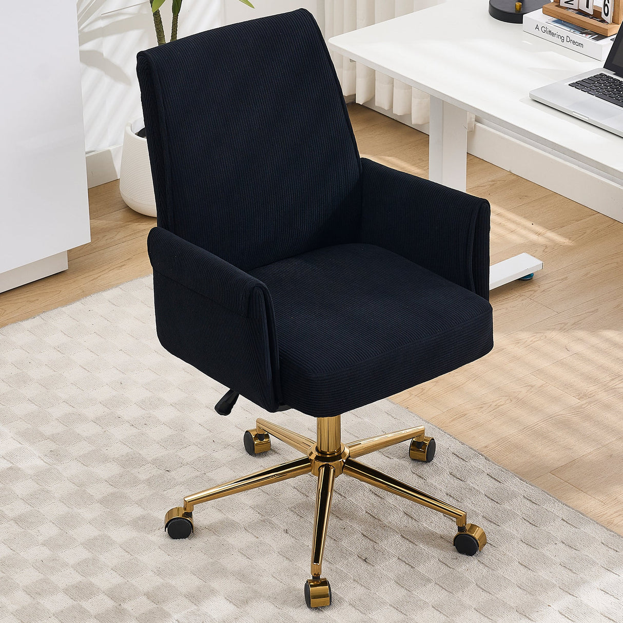 Mid-Back Liftable Office Chair