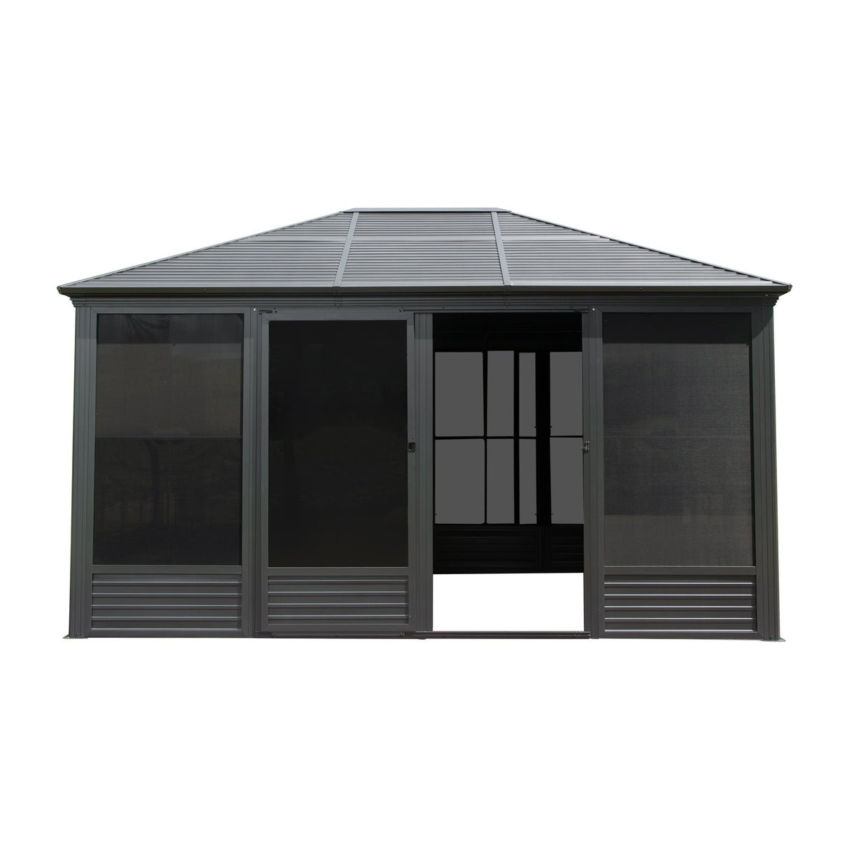 11.2x14.6FT Aluminum Hardtop Gazebo
