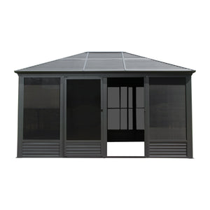 11.2x14.6FT Aluminum Hardtop Gazebo