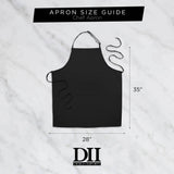 DII Skeleton Print Apron & Oven Mitt Kitchen Set