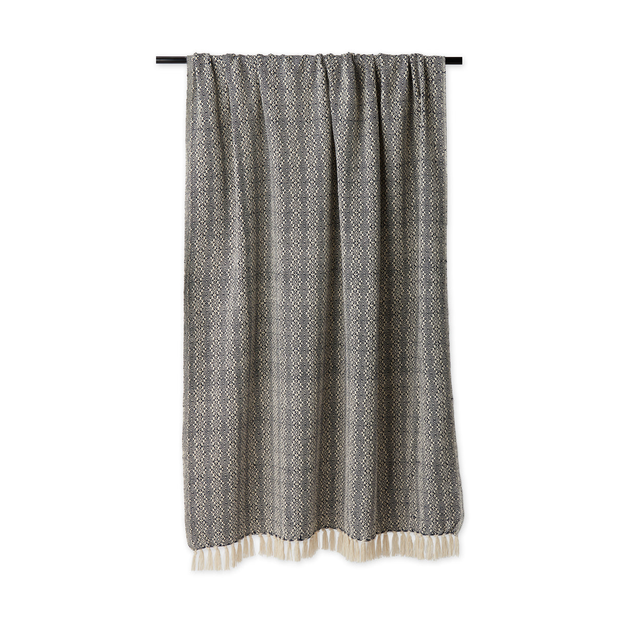 DII Diamond Stitch Cotton Throw Blanket, 50x60-Inch, Navy