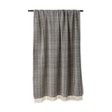 DII Diamond Stitch Cotton Throw Blanket, 50x60-Inch, Navy