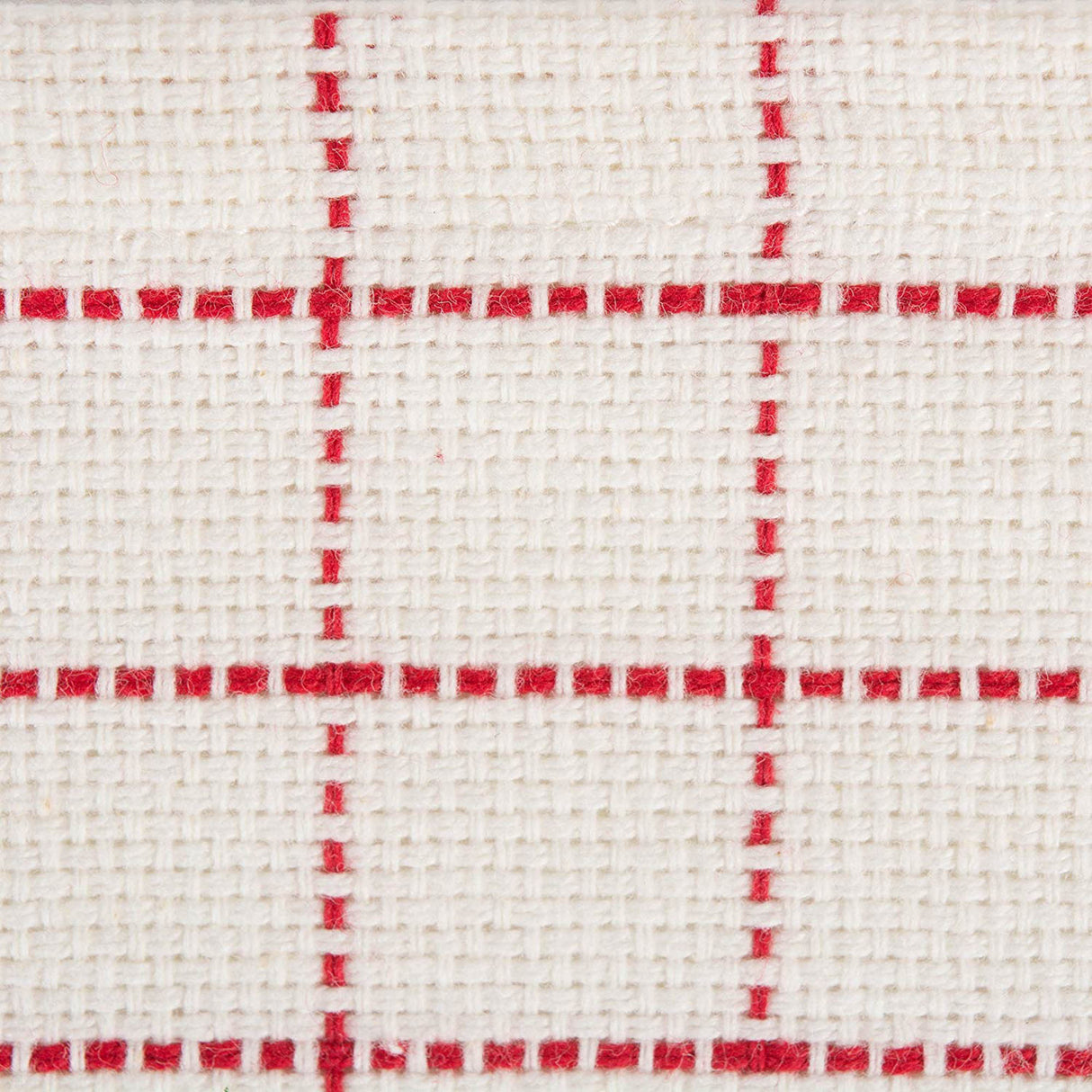 DII Holiday Checks Heavyweight Dishtowel & Dishcloth Set/6