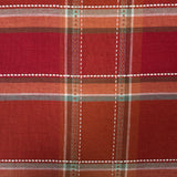 DII Autumn Spice Plaid Tablecloth 70 Round