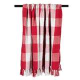 DII Braided Stripe Cotton 50x60-inch Throw Blanket, Antique Green