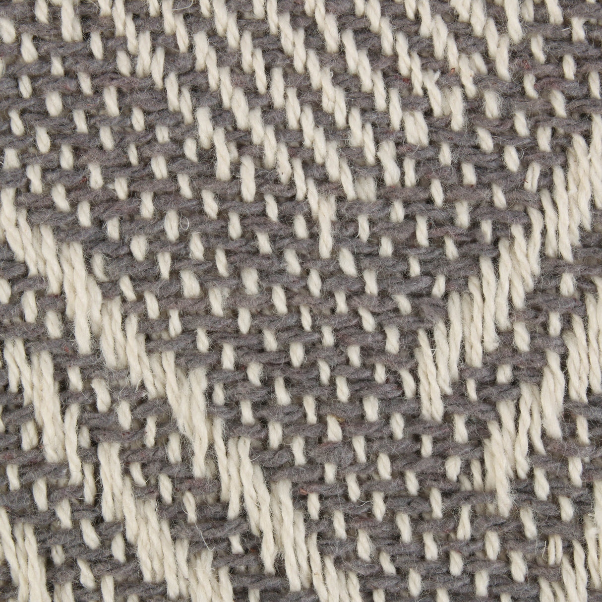DII Gray Basketweave Throw