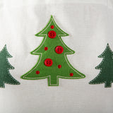 DII Cotton Christmas Skirt Apron, Jolly Tree