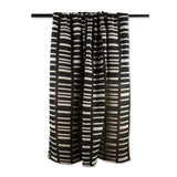 DII Black Urban Jacquard Throw