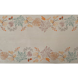 DII Reversible Autumn Table Runner, 14x108", Autumn Leaves