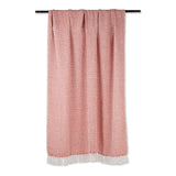 DII Cotton Woven Throw Blanket, 50x60-inch, Spice