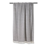 DII X-Diamond Geometric Throw Blanket, 50x60-Inch, Gray