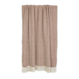DII Cotton Diamond Throw Blanket, 50x60", Cinnamon