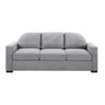 Modern 3 Seater Sofa With Curved Backrest