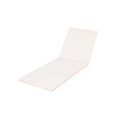 Lounge Chaise Set, Acacia Wood with Water-Resistant Cushions