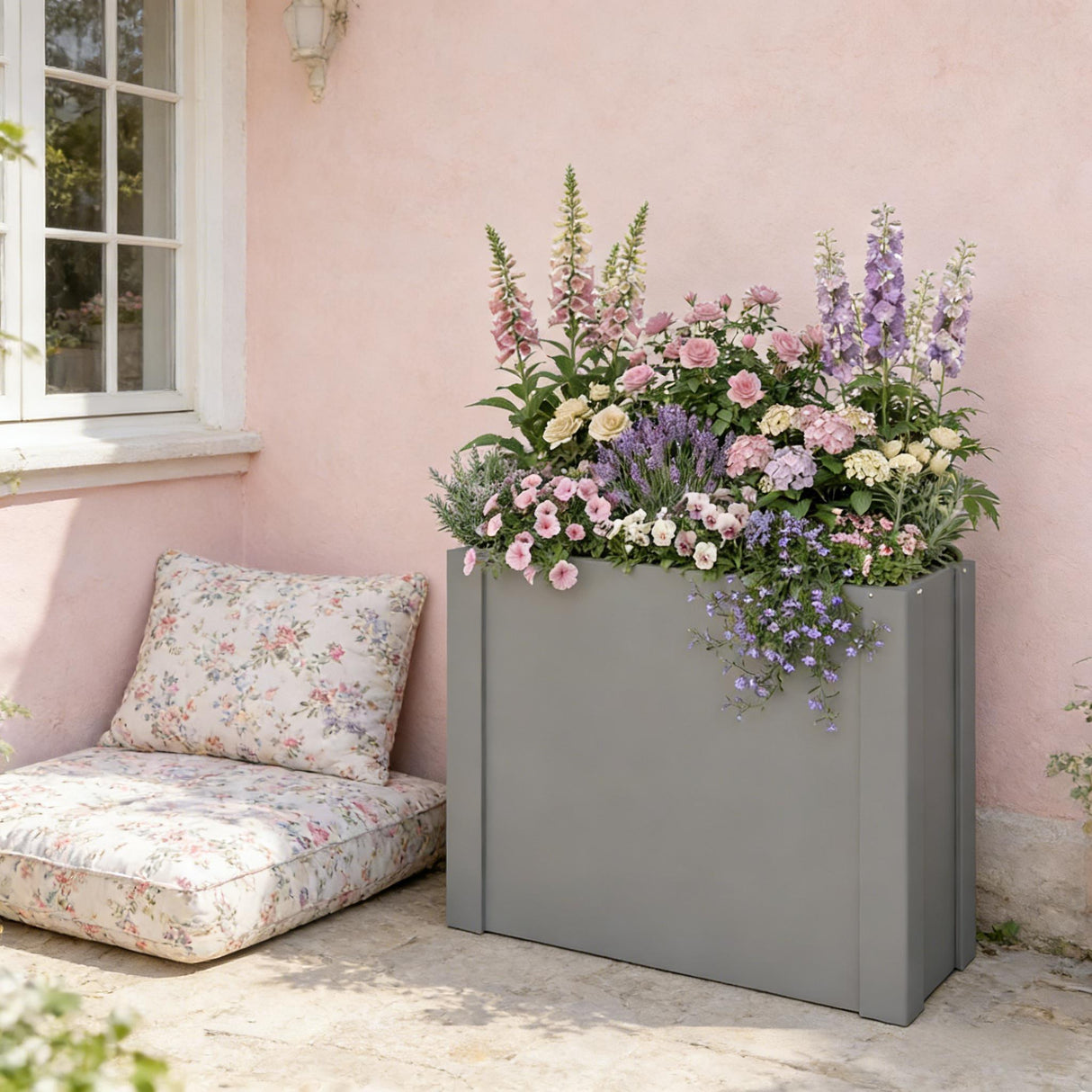 Balcony Herb Box - Elevated Outdoor Planter Box