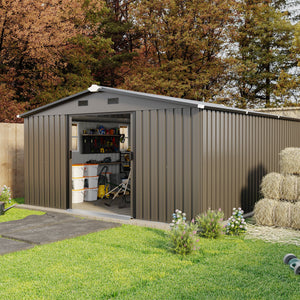 Campcraft 10x12ft Color Steel Plate Storage Shed