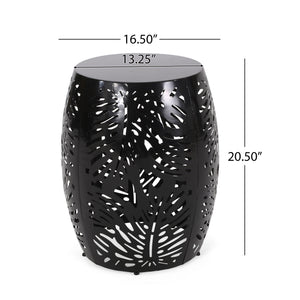 Modern Design Metal End Table, Large