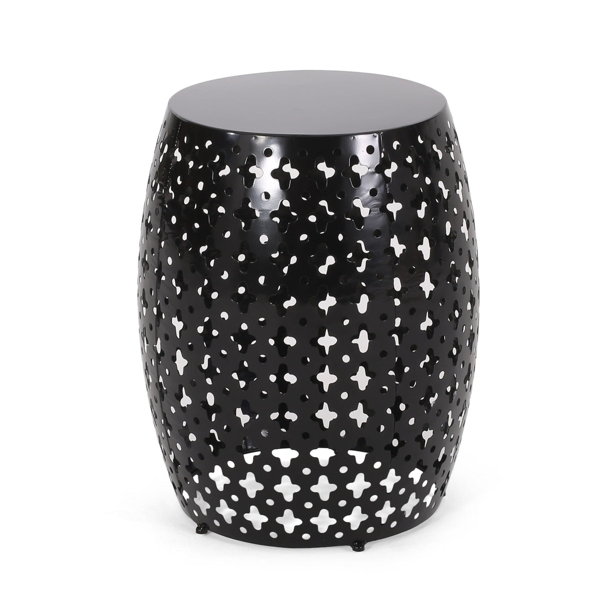 Modern Design, Metal End Table, Large