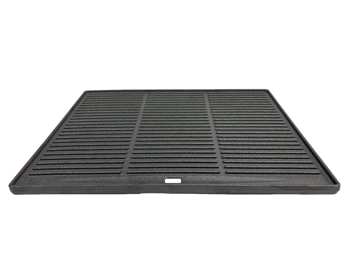 NL-4B02-CMP Square Cast Iron Griddle Pan Reversible Grill