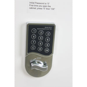Mobile Charging Cart And Cabinet For Tablets Laptops 30 Device With Combination Lock