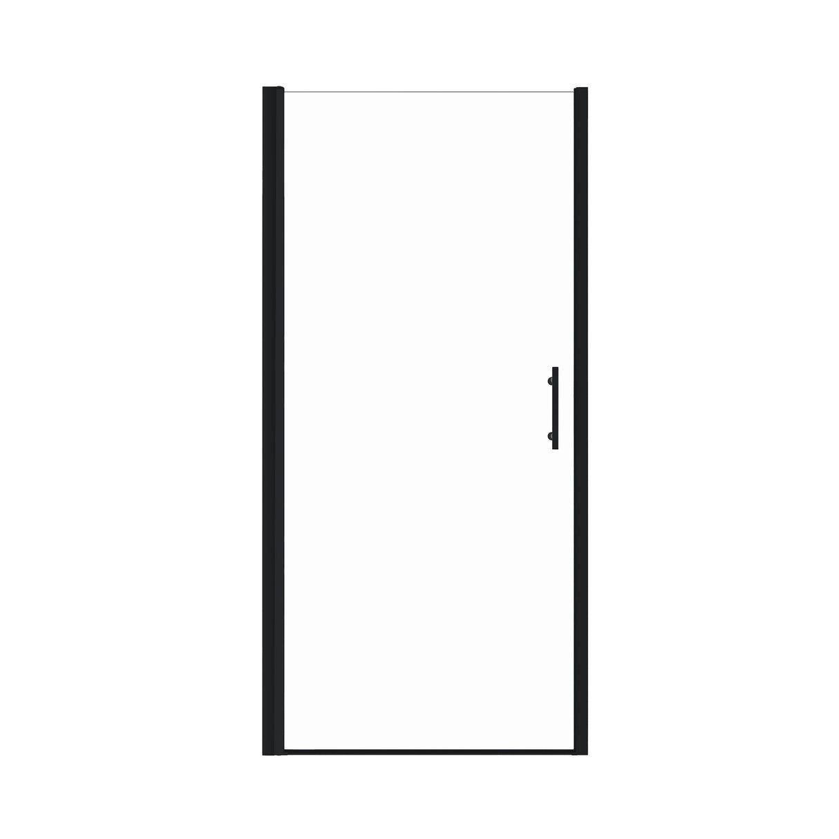 Shower Door With Glass And Explosion Proof Safety Film