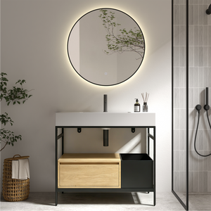 Forte 36" Industrial Style Bathroom Vanity