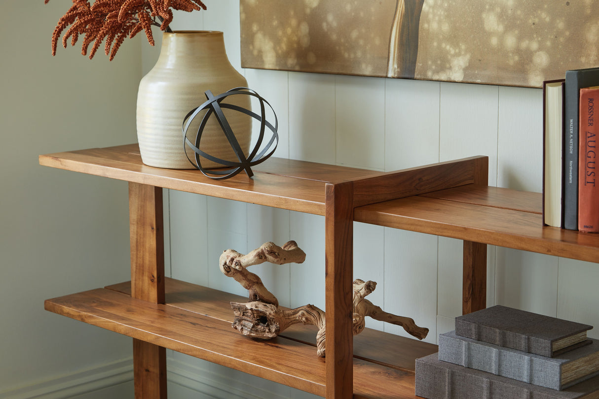 Fayemour - Console Sofa Table - Brown