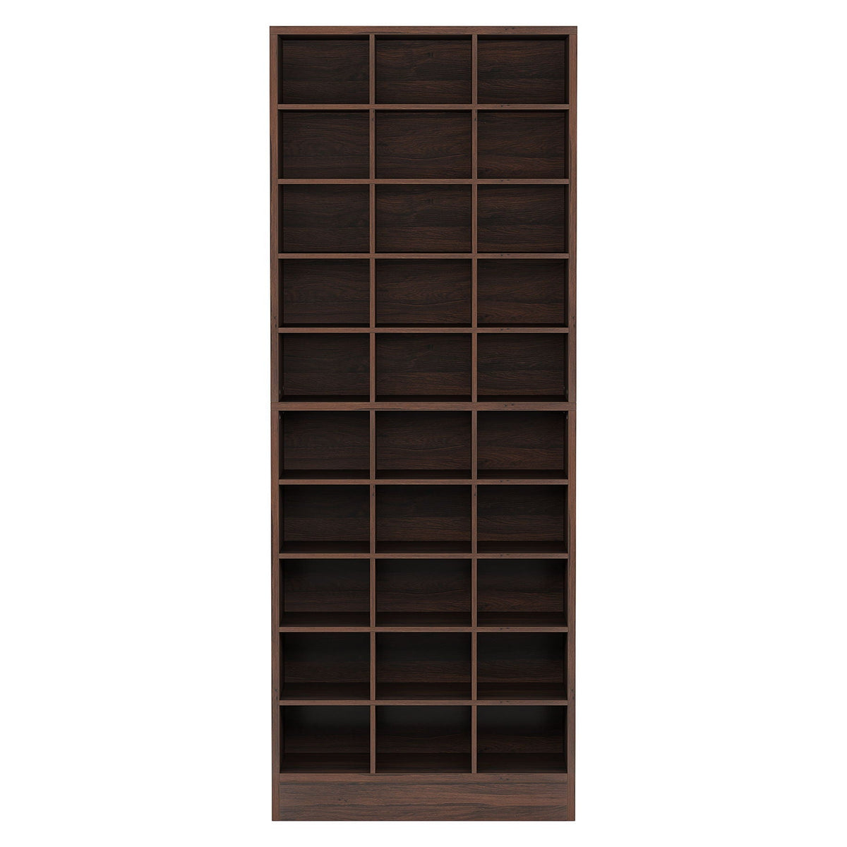 10 Tier Shoe Storage Cabinet With 30 Cubbies