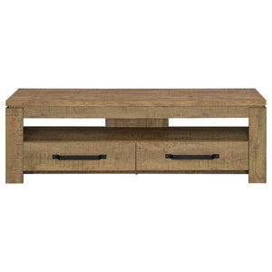Elkton 2-drawer Engineered Wood 59-inch TV Stand Mango