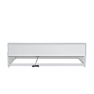 Floor Bed With Storage Cabinets And USB Ports