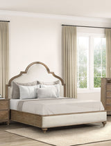 Classic Rustic Oak Bed