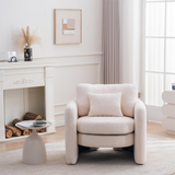 Rosewick Rounded Corner Cozy Modern Accent Chair