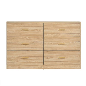 Modern 6-Drawer Dresser