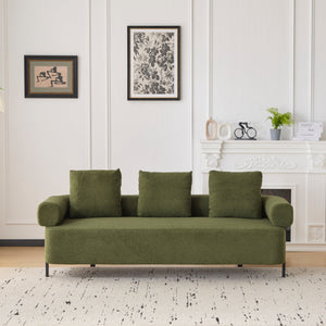78" Modern 3-Seater Sofa