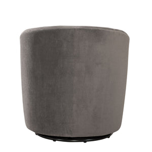 Oaklynn - Barrel Style Swivel Accent Chair