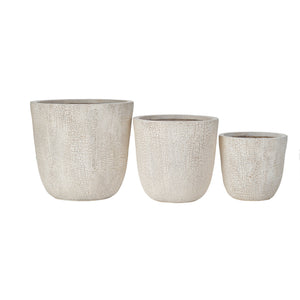 U_STYLE Lightweight MGO Planter Set of 3